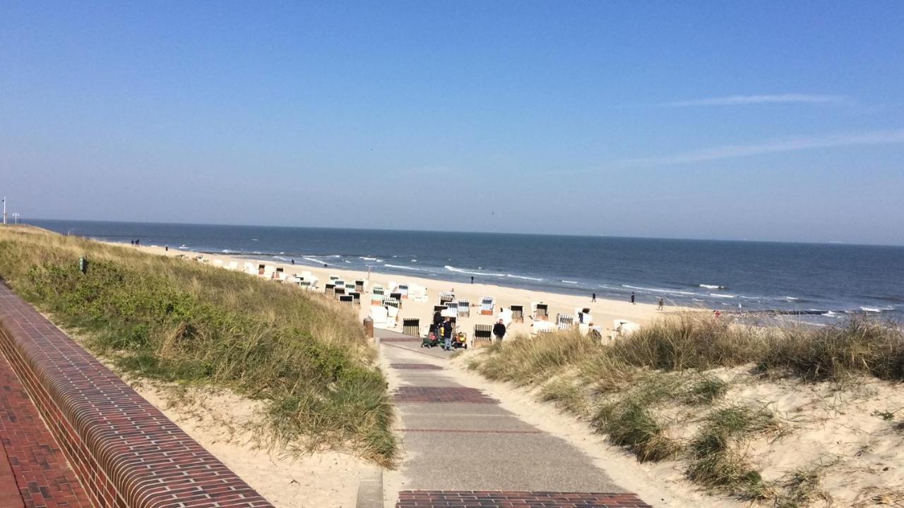 Ferienwohnung Leuchtturmblick Wangerooge Exterior foto