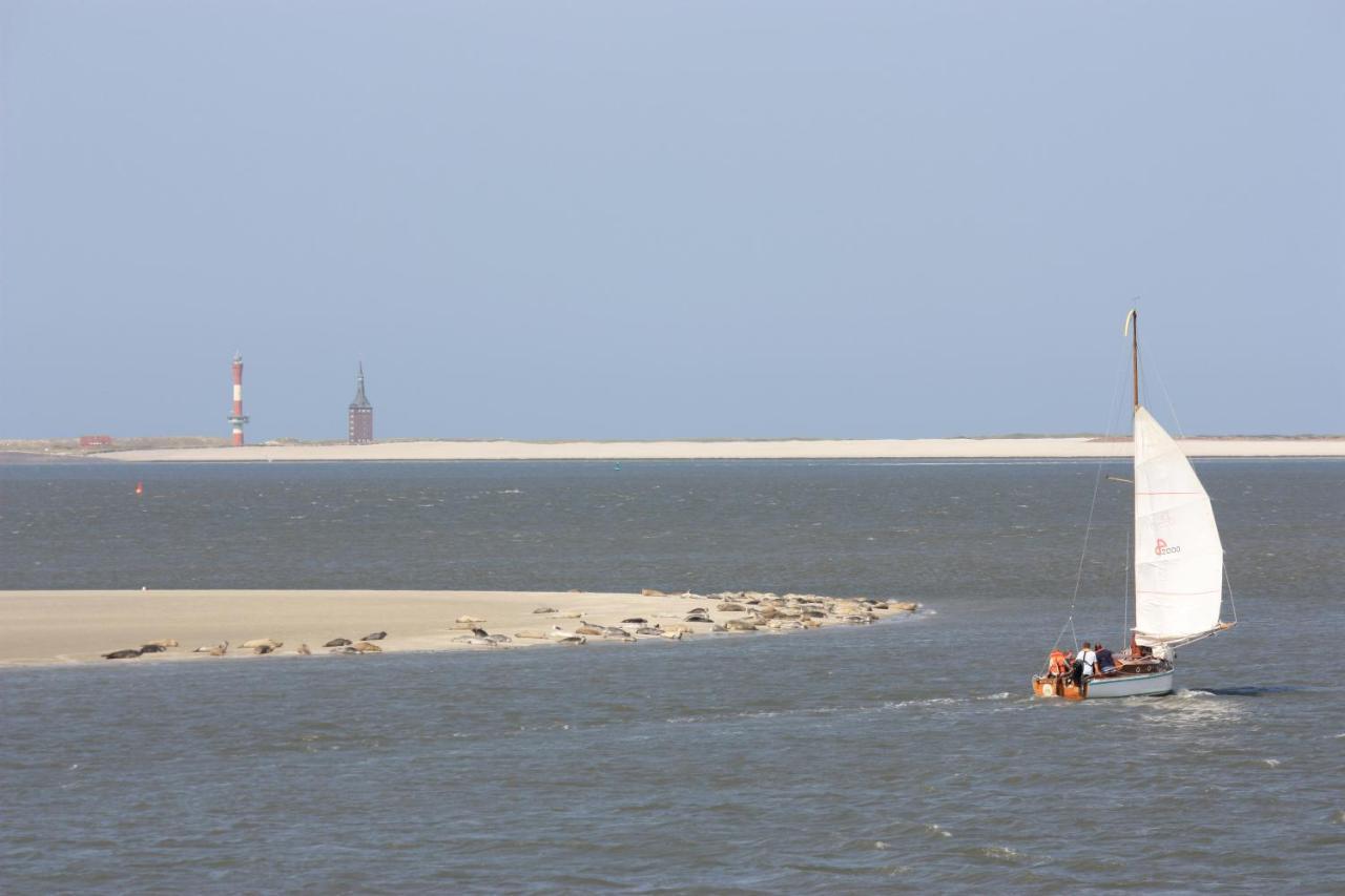 Ferienwohnung Leuchtturmblick Wangerooge Exterior foto